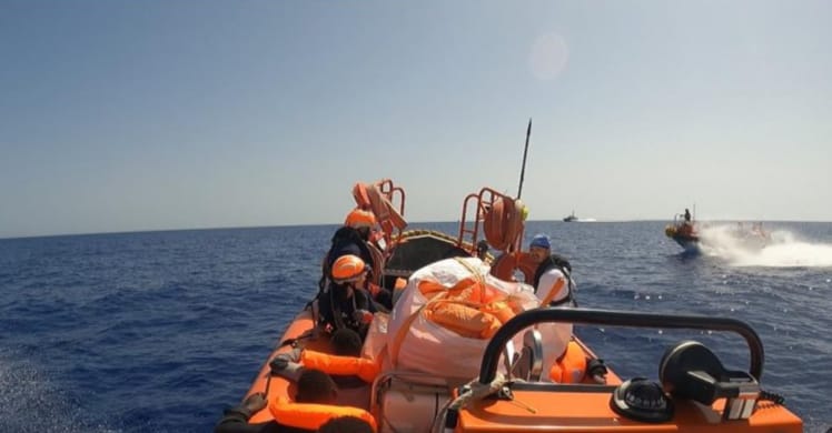 Ocean Viking: Libysche Küstenwache versucht Seenotretter einzuschüchtern