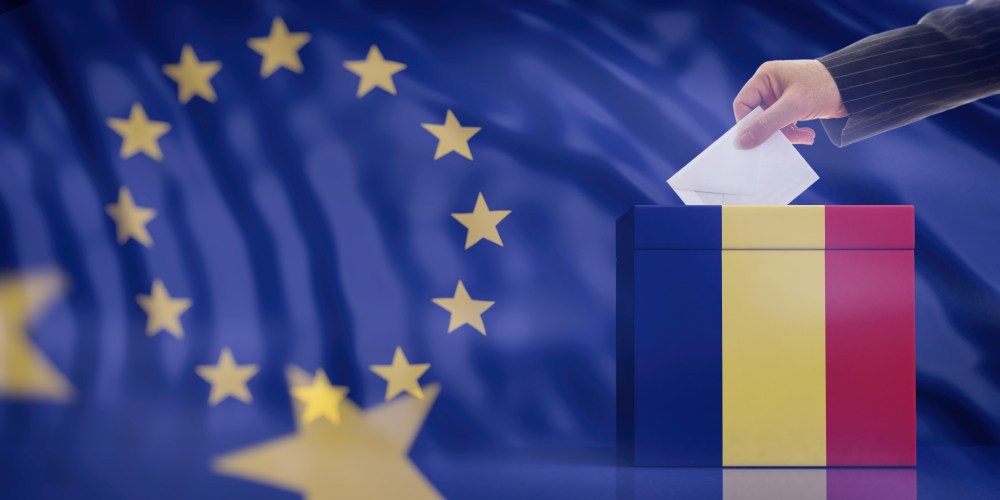 Elections,In,Romania,For,Eu,Parliament.,Hand,Inserting,An,Envelope