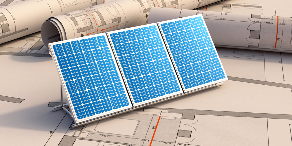 Solar,Energy.,Energy,Efficient,Building,Construction,,Green,Renewable,Alternative,Power