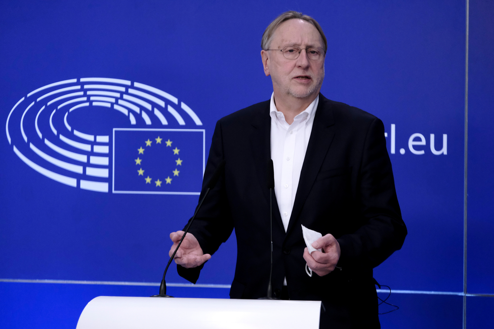 German,Member,Of,European,Parliament,Bernd,Lange,Attends,In,A