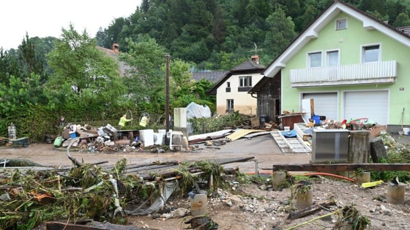 Slowenien schätzt Hochwasserschäden auf 5 Milliarden Euro