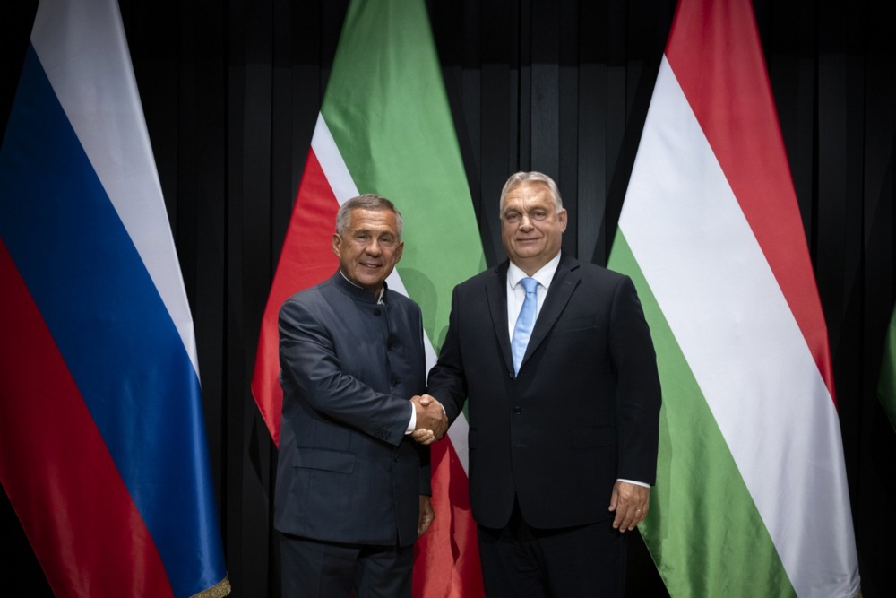 President of Tatarstan Rustam Minnikhanov visits Budapest