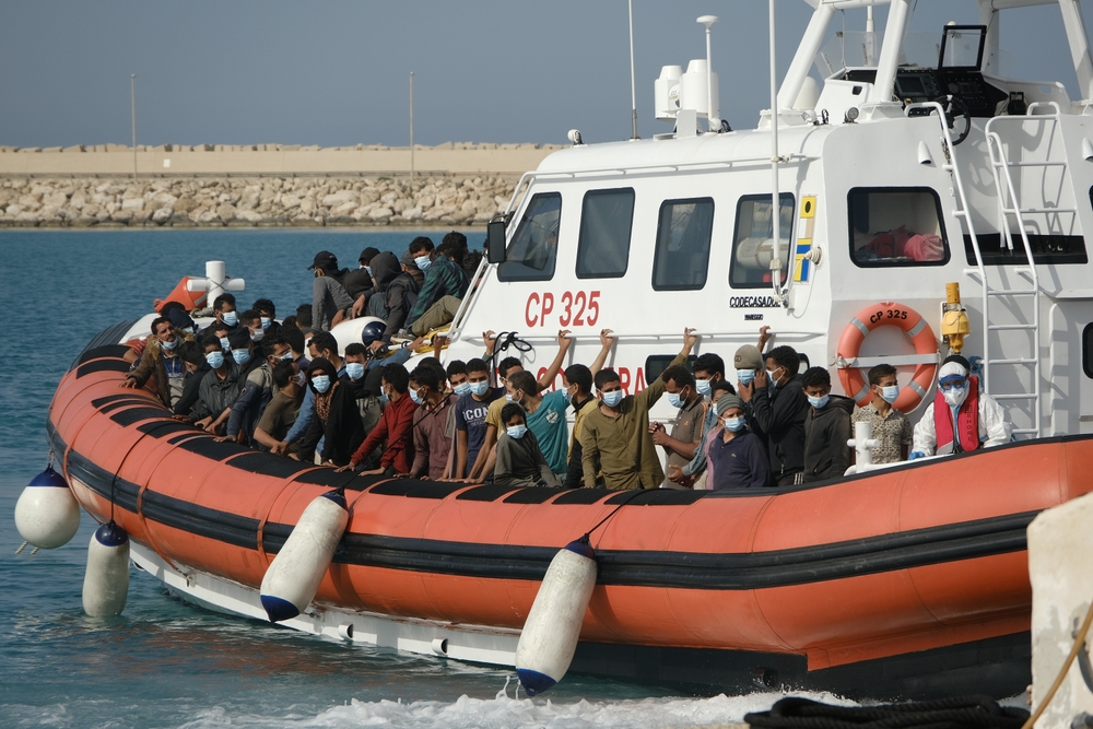 Pozzallo,,Province,Of,Ragusa,,Italy,,24,June,2022,,97,Migrants