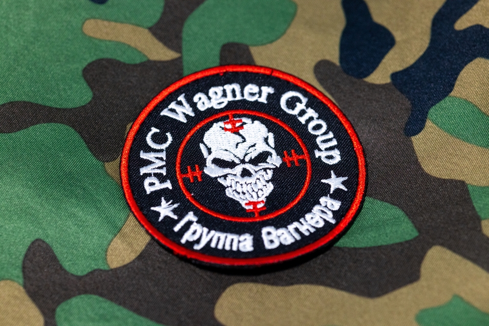 Russia,-,June,29,2023:,Chevron,Of,Wagner,Private,Military