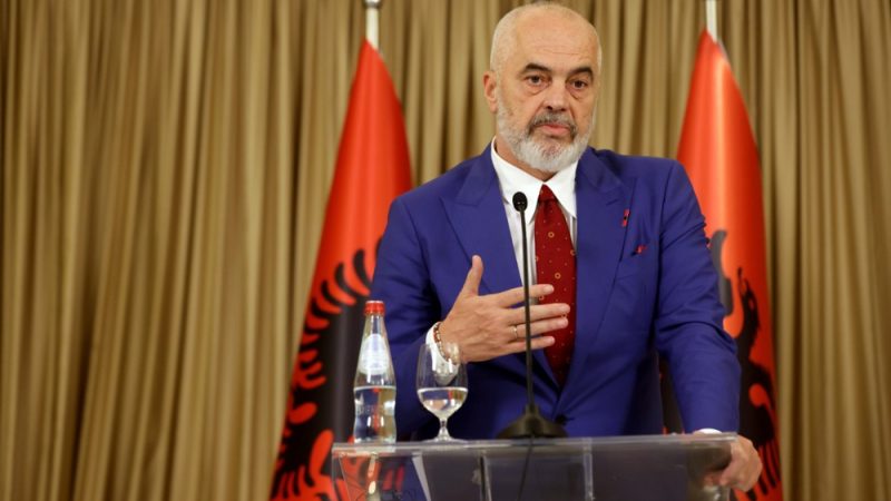 Albanischer Premier fordert Kooperation im Kosovo-Serbien-Konflikt