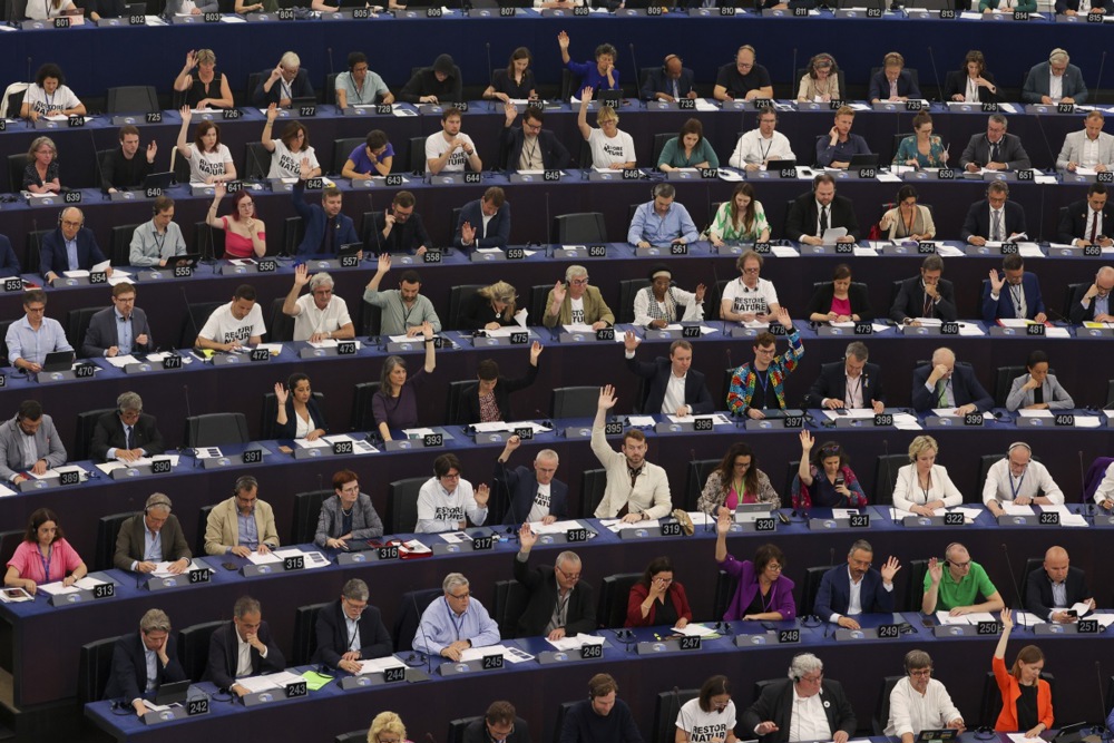 European Parliament plenary session in Strasbourg