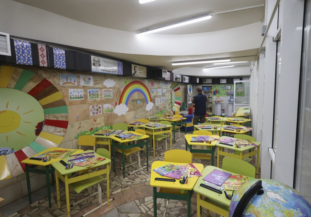 School starts in Ukraine amid Russian invasion