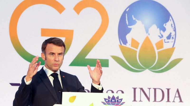 Macron: G20-Klimaeinigung ist "unzureichend"