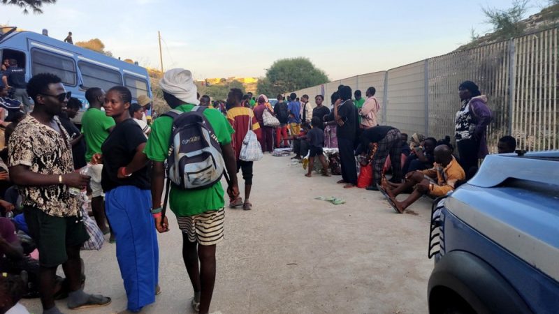 Lampedusa: Zusammenstöße zwischen Polizei und Migranten