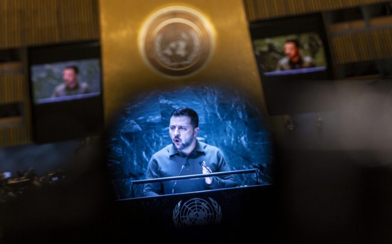 UN-Versammlung: Selenskyj wendet sich an Globalen Süden