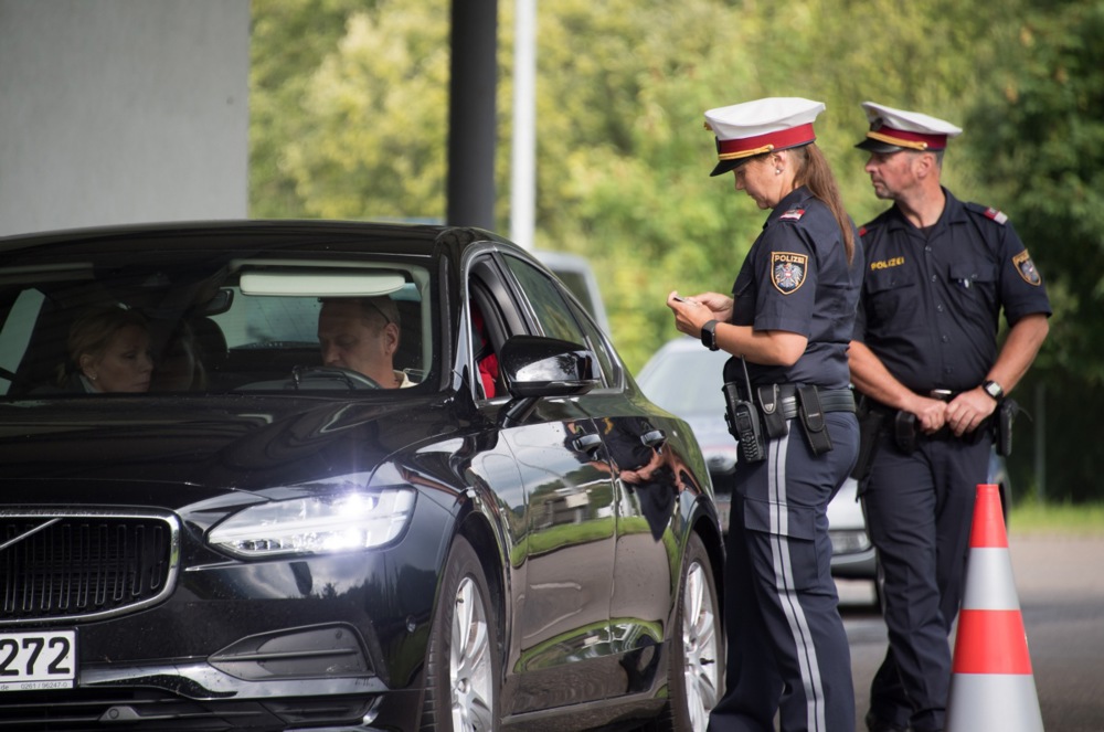 Border controls at Austria – German border