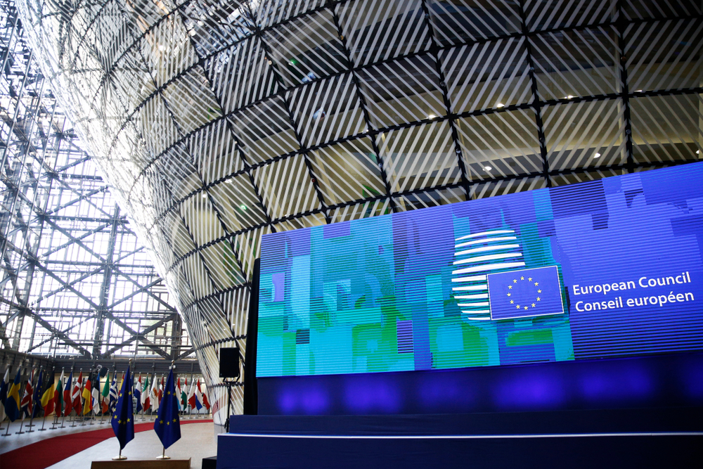 Brussels,,Belgium,Oct.,17,2018..,Interior,View,Of,Eu,Council