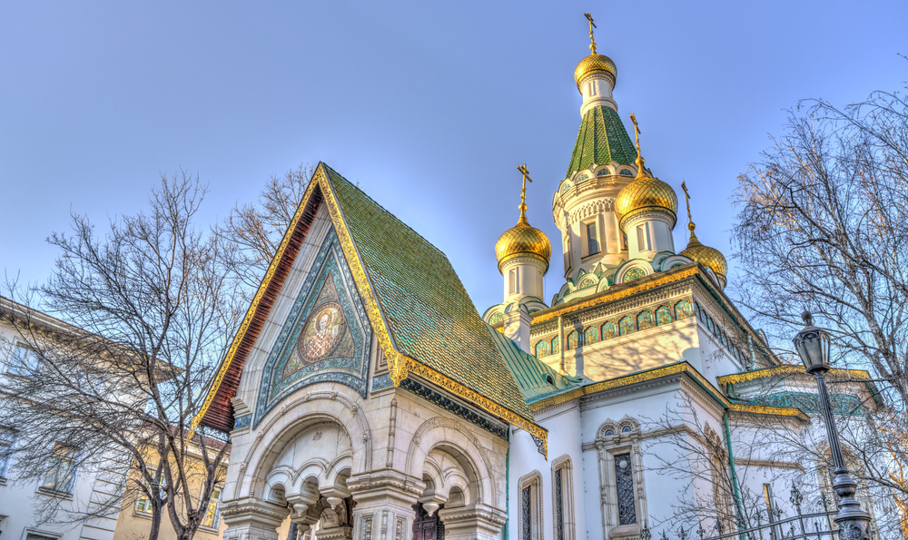 Sofia,,Bulgaria,-,April,2021,:,Russian,Church,In,Springtime,