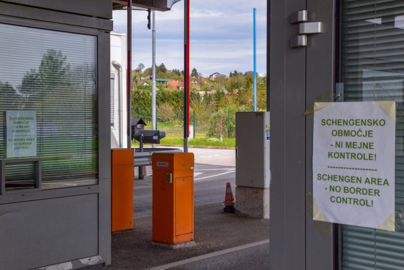 Slowenien fordert Kroatien zur Verstärkung der Schengen-Grenzkontrollen auf