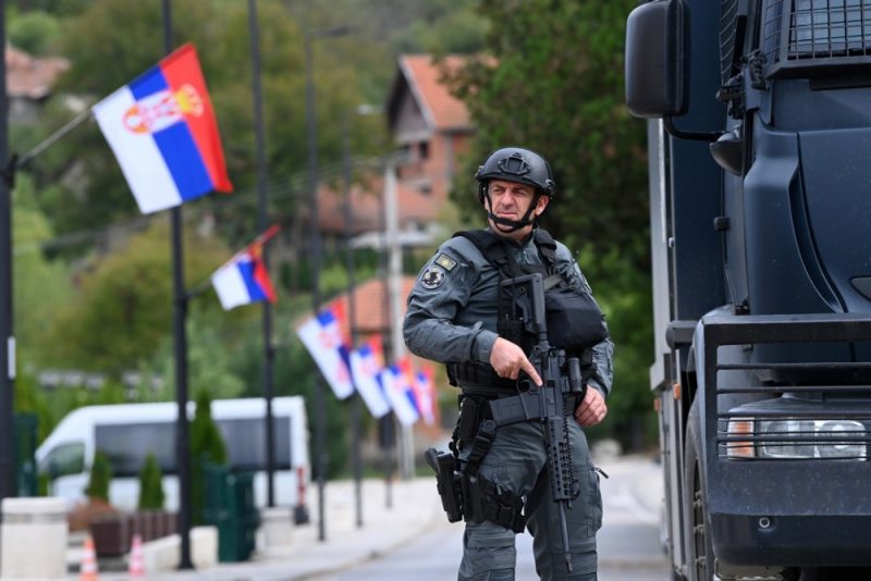 Spannungen im Kosovo: Hochrangiger Serbe in Gewahrsam