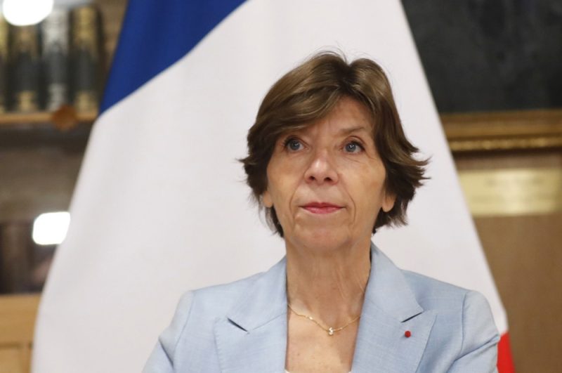 Frankreichs Außenministerin betont „Zwei-Staaten-Lösung“