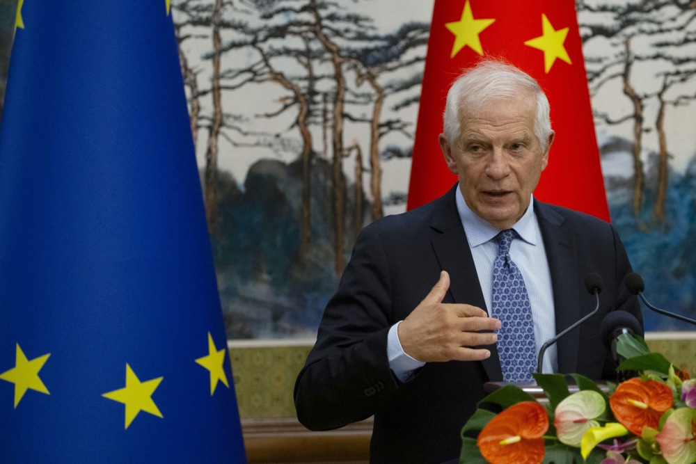 Vice-President of the European Commision Josep Borrell visits China