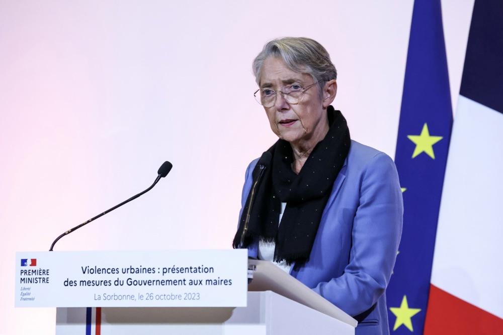 French Prime Minister Borne presents security measures in response to June riots