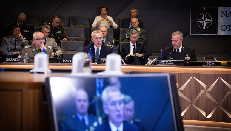 Trotz anderer Krisen: NATO will Unterstützung für Ukraine sichern