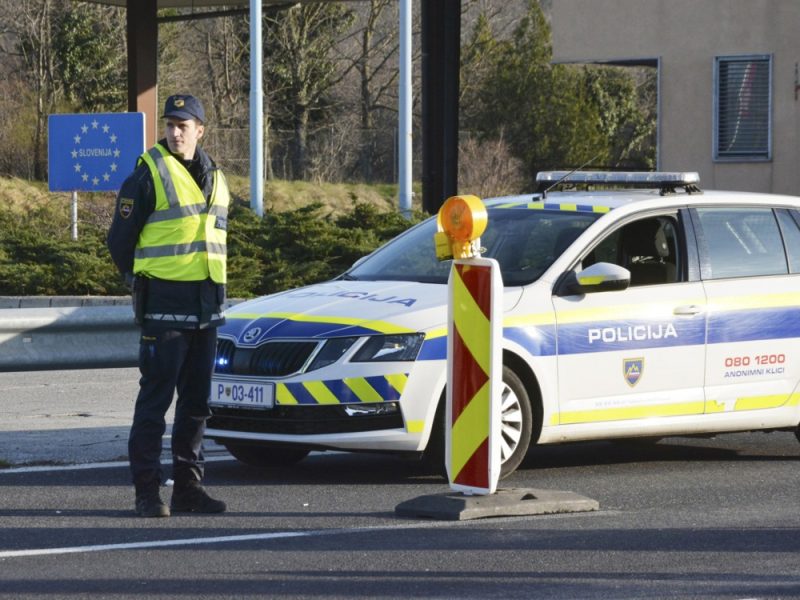 Slowenien führt an Grenzen zu Kroatien und Ungarn wieder Polizeikontrollen ein