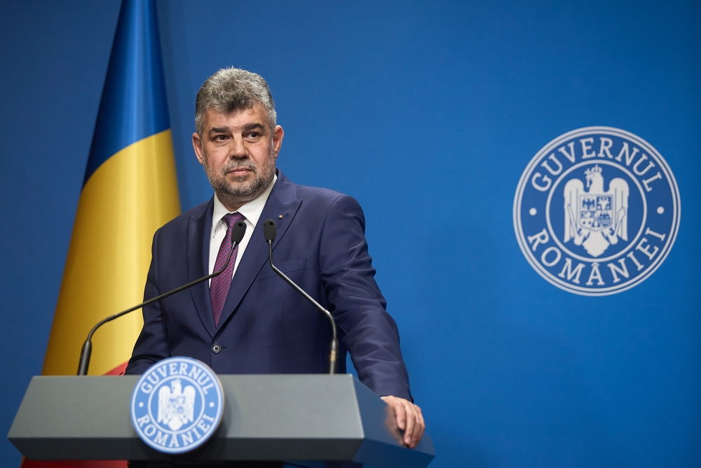 Bucharest,,Romania.,15th,June,,2023:,Marcel,Ciolacu,,The,New,Prime