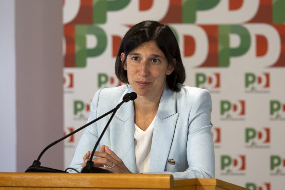 Planet Childhood press conference by Secretary of Italian Democratic Party