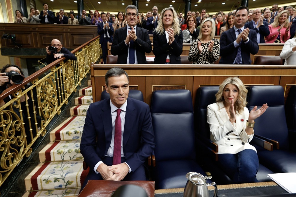 Sanchez faces parliament vote on new term amid tensions around amnesty law