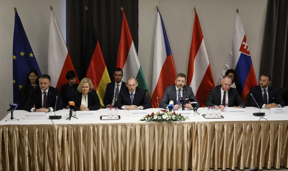 Conference of Interior Ministers of V4 countries plus Austria and Germany on undocumented migration
