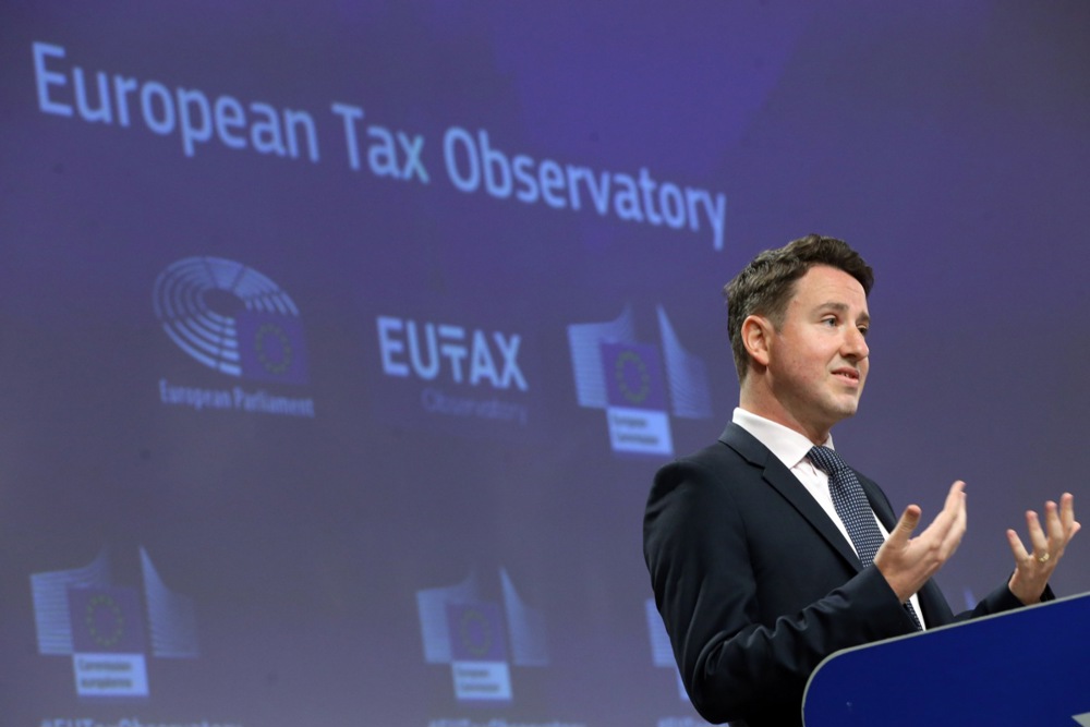 Press conference for the launch of the European Tax Observatory