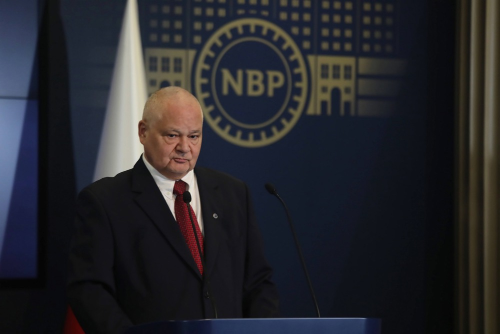 National Bank of Poland governor press conference