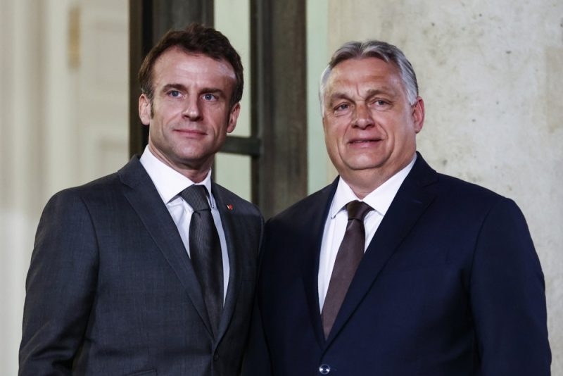 Ukraine-Hilfen: Macron bearbeitet Orbán