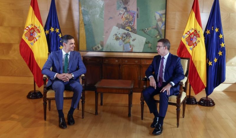 Spanisches Amnestiegesetz: Sánchez trifft Oppositionsführer