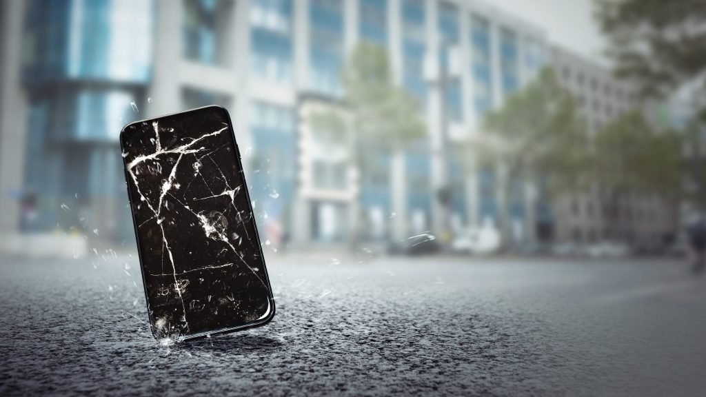 Broken phone
