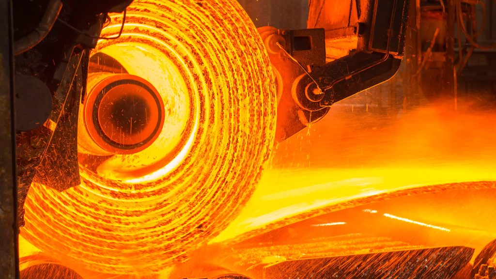 Flat steel