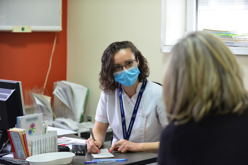 Sofia,,Bulgaria,-,February,1,,2019,:,Doctor,Examines,A