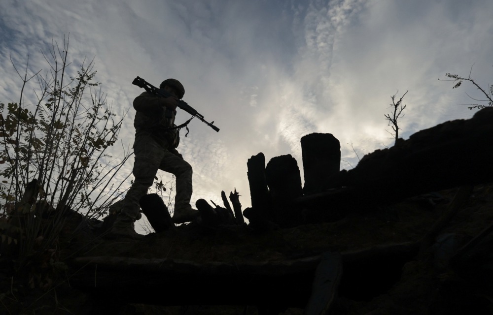 Ukrainian 65th separate mechanized brigade in the Zaporizhia region
