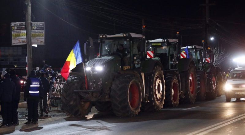 Trotz Einigung: Rumänische Bauern blockieren weiter Grenze zur Ukraine