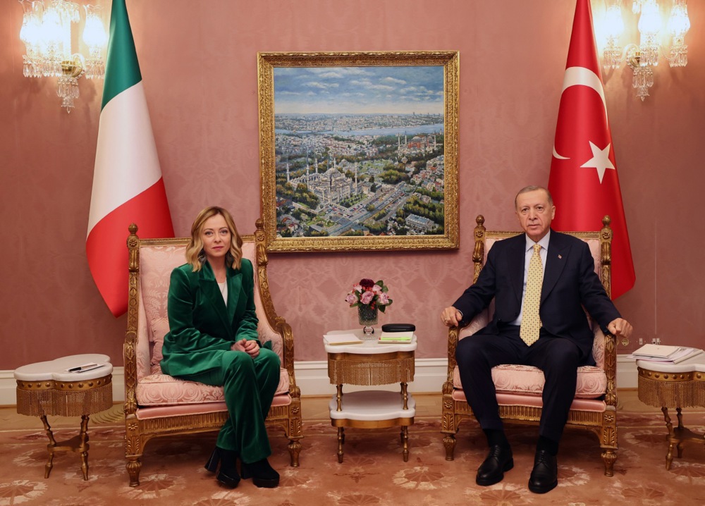 Italian Prime Minister Giorgia Meloni visits Turkey