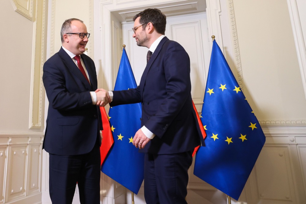 German Justice Minister Marco Buschmann visits Warsaw