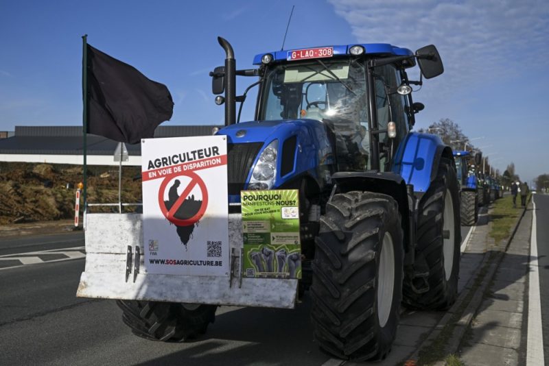 Bauernproteste weiten sich auf Belgien aus