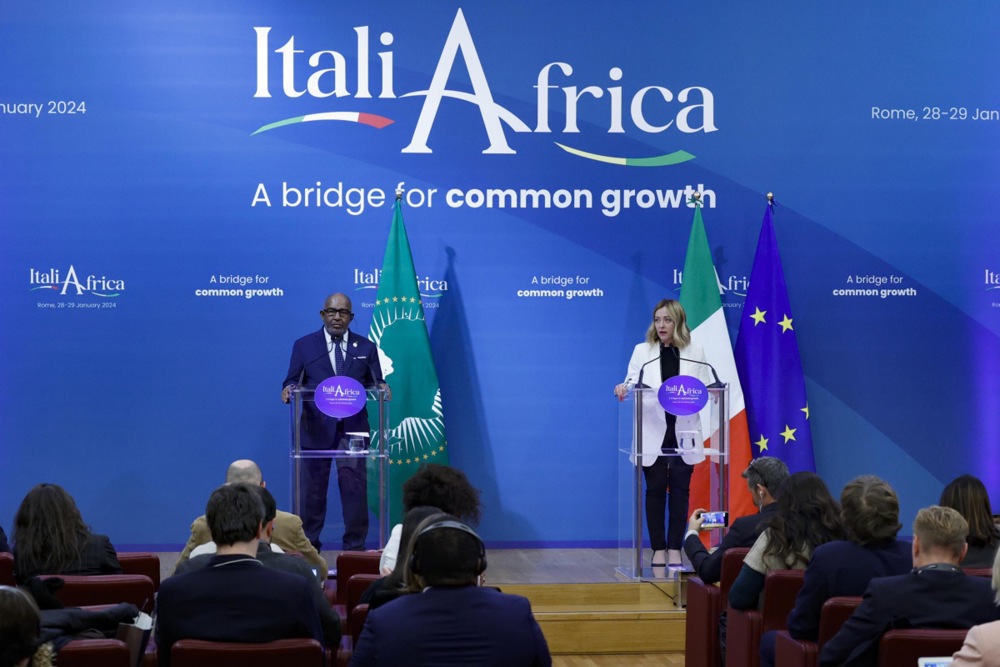 Italy-Africa summit in Rome