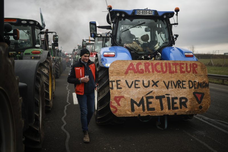 Proteste in Brüssel: Landwirte demonstrieren während EU-Gipfel