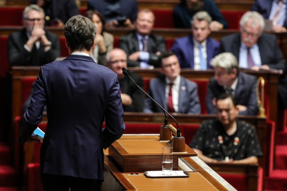 French Prime Minister Gabriel Attal holds general policy address