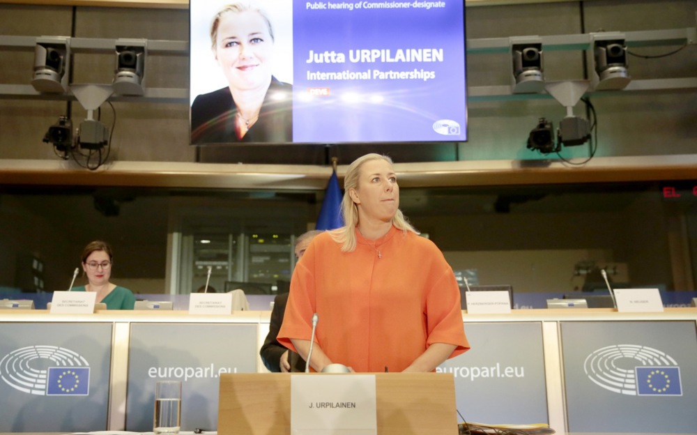 Commissioner hearings at European Parliament in Brussels