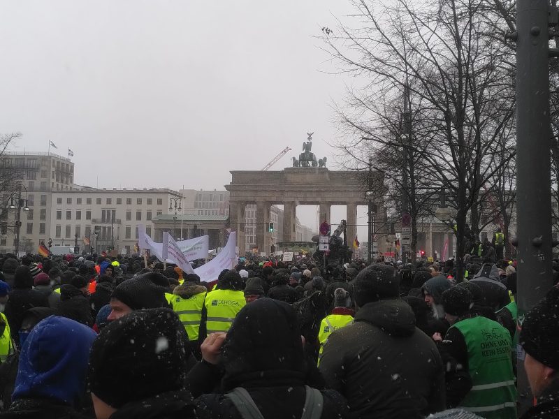 Nach Protesthöhepunkt: Bauern treten in Verhandlungen mit Ampel-Regierung