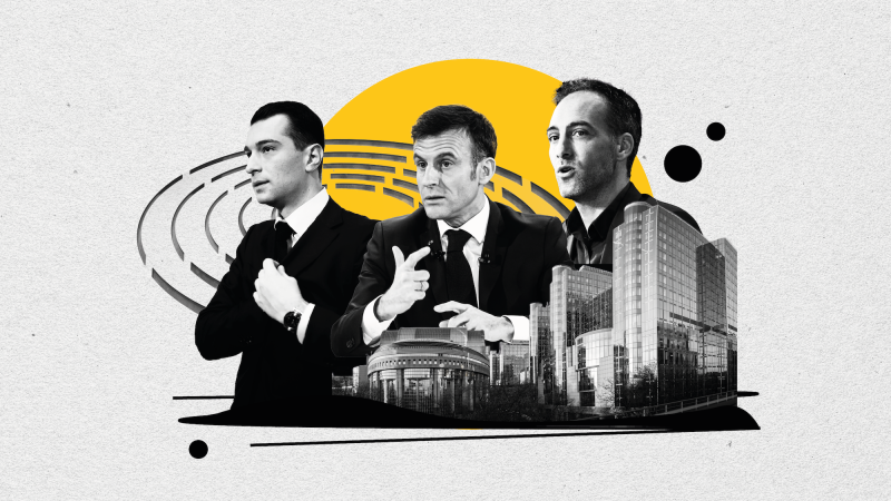 Macrons EU-Wahlkampf könnte von nationalen Themen überschattet werden