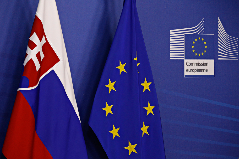 Brussels,,Belgium.,19th,March,2019.,European,Flag,And,Flag,Of