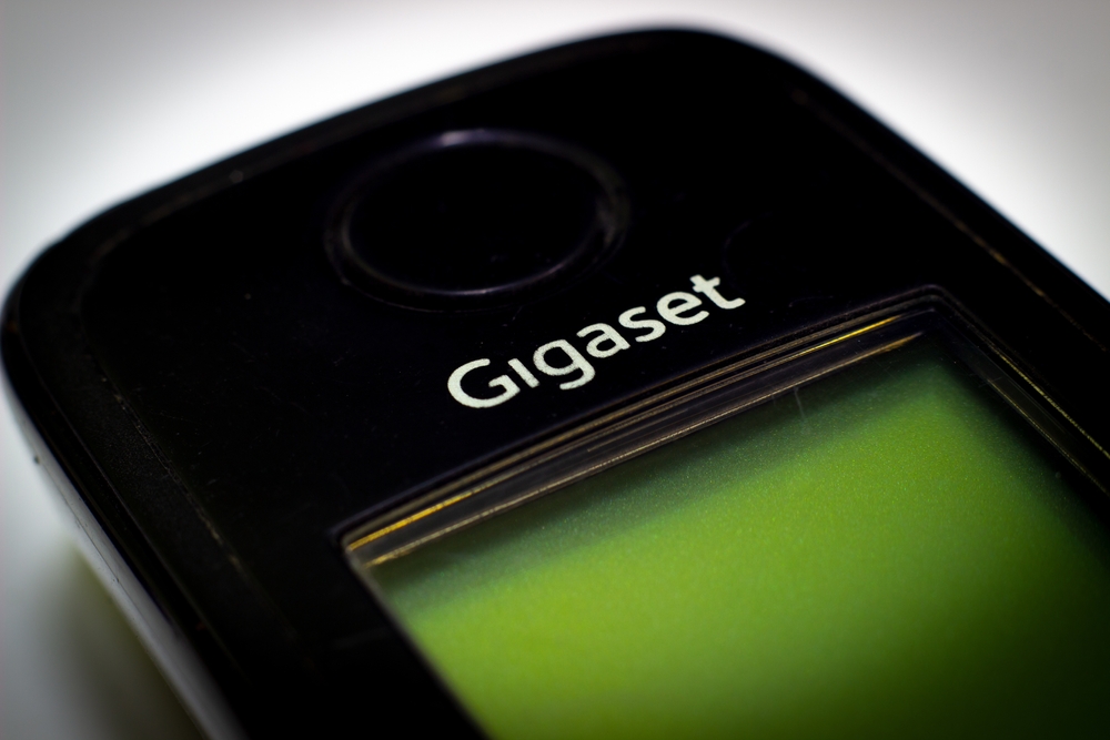 Sochi,,Russia,-,April,20,2022:,Gigaset,Handset,For,Voip