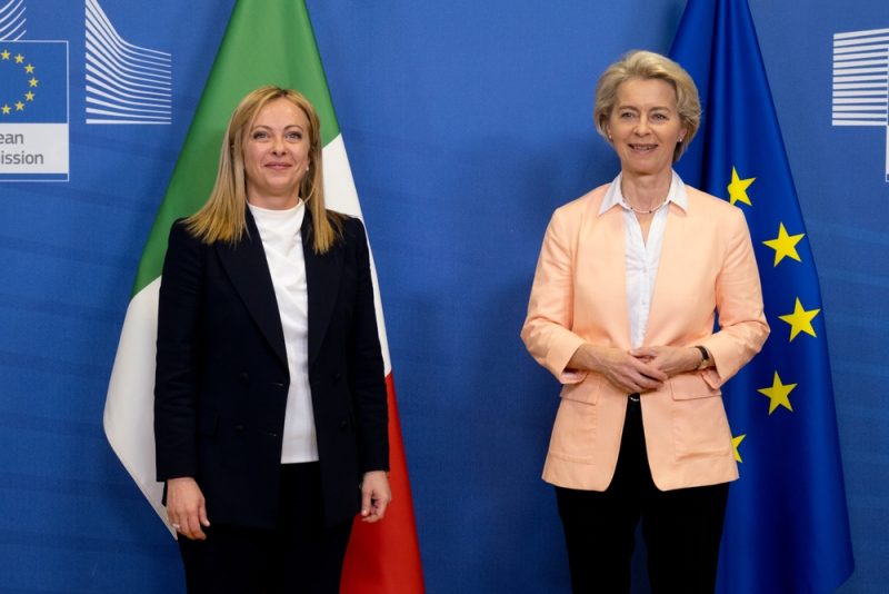 Flut-Gipfel in Italien: Meloni und von der Leyen verstärken Zusammenarbeit