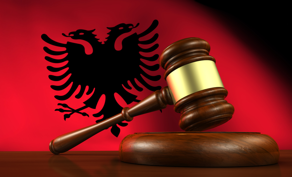 Albania,Law,,Legal,System,And,Justice,Concept,With,A,3d